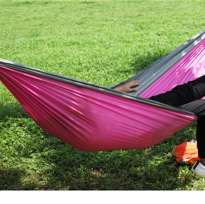 Double nylon hammock