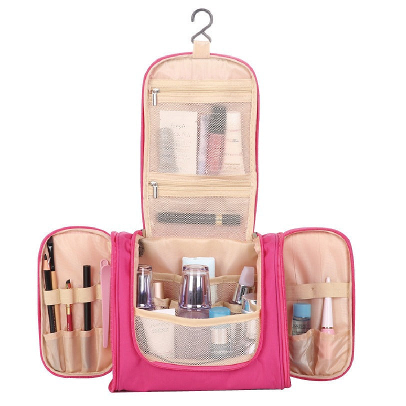 Double Open Hanging Toiletry Bag for Travel
