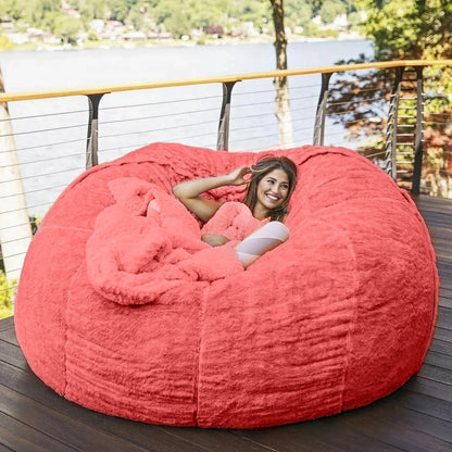 Double-person or multi-person lazy sofa bean bag