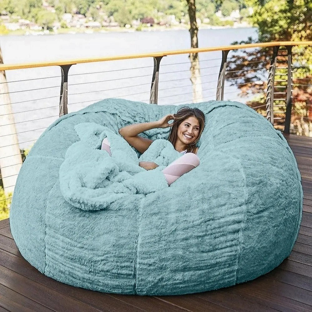 Double-person or multi-person lazy sofa bean bag