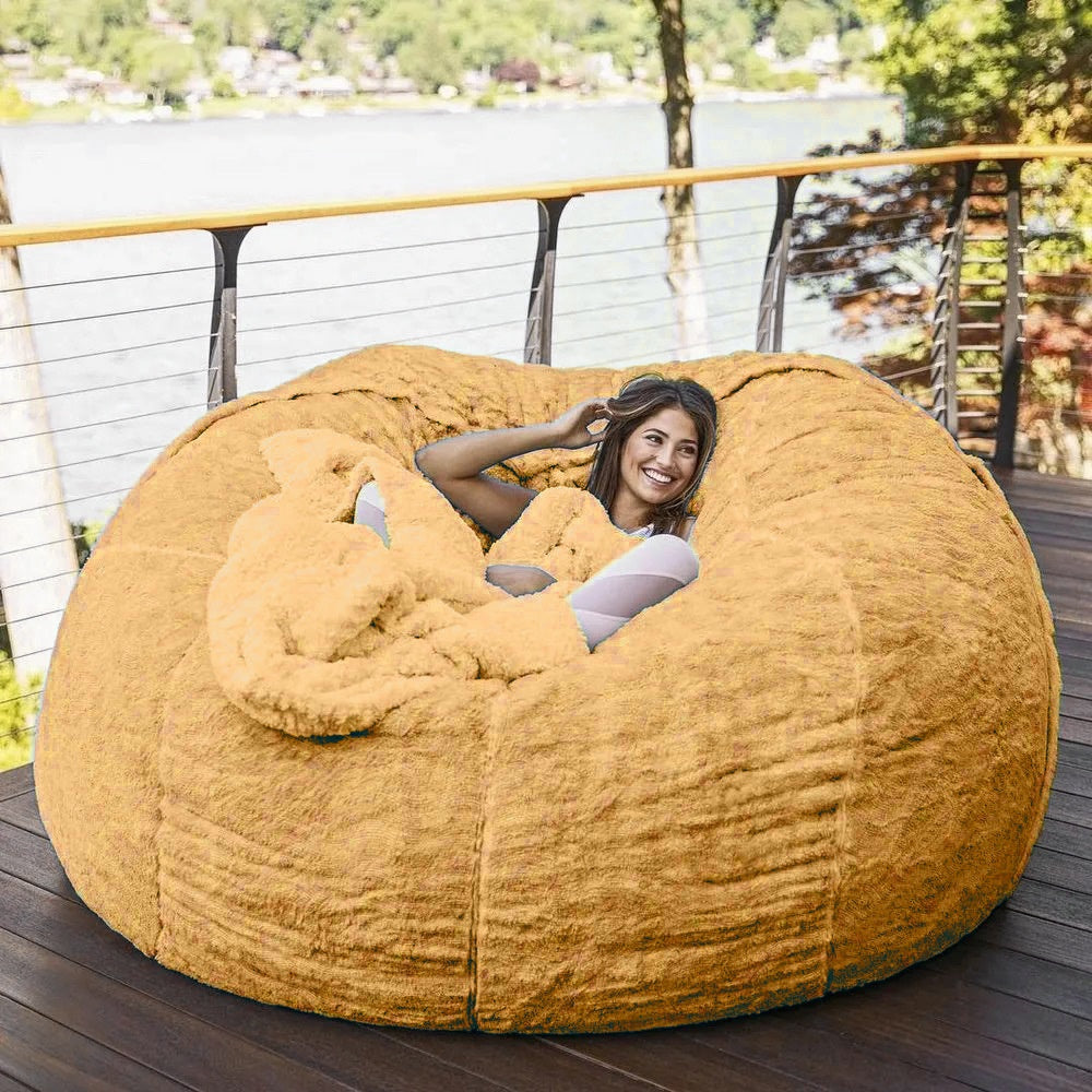 Double-person or multi-person lazy sofa bean bag