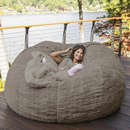 Double-person or multi-person lazy sofa bean bag