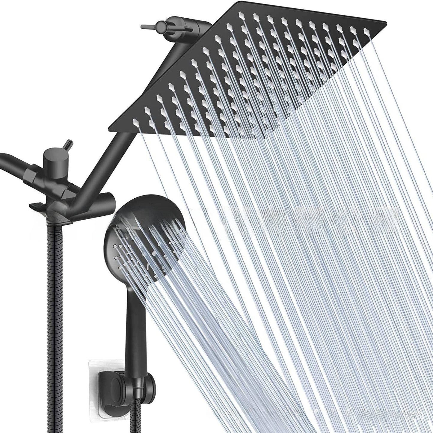 Double-person pressurized showerhead