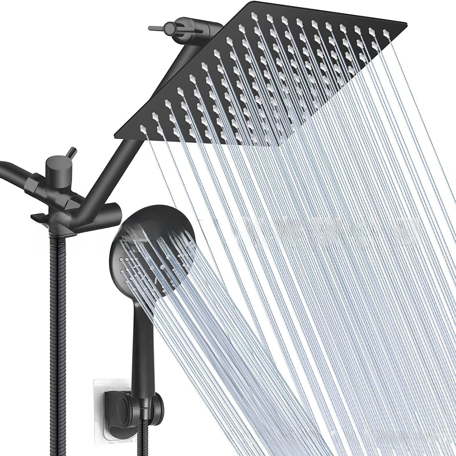 Double-person pressurized showerhead