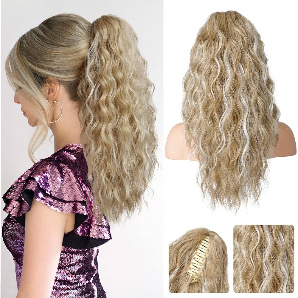 Double Ponytail Wig Synthetic Hair Extensions