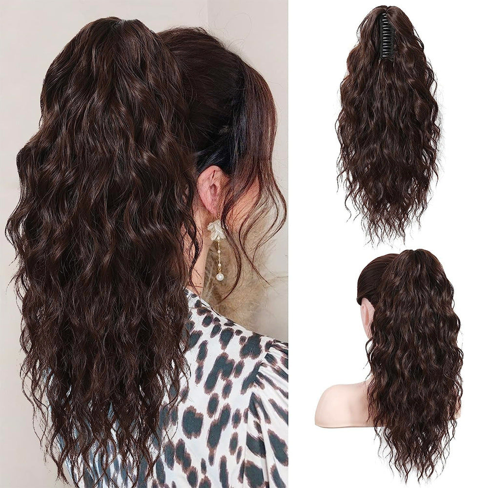 Double Ponytail Wig Synthetic Hair Extensions