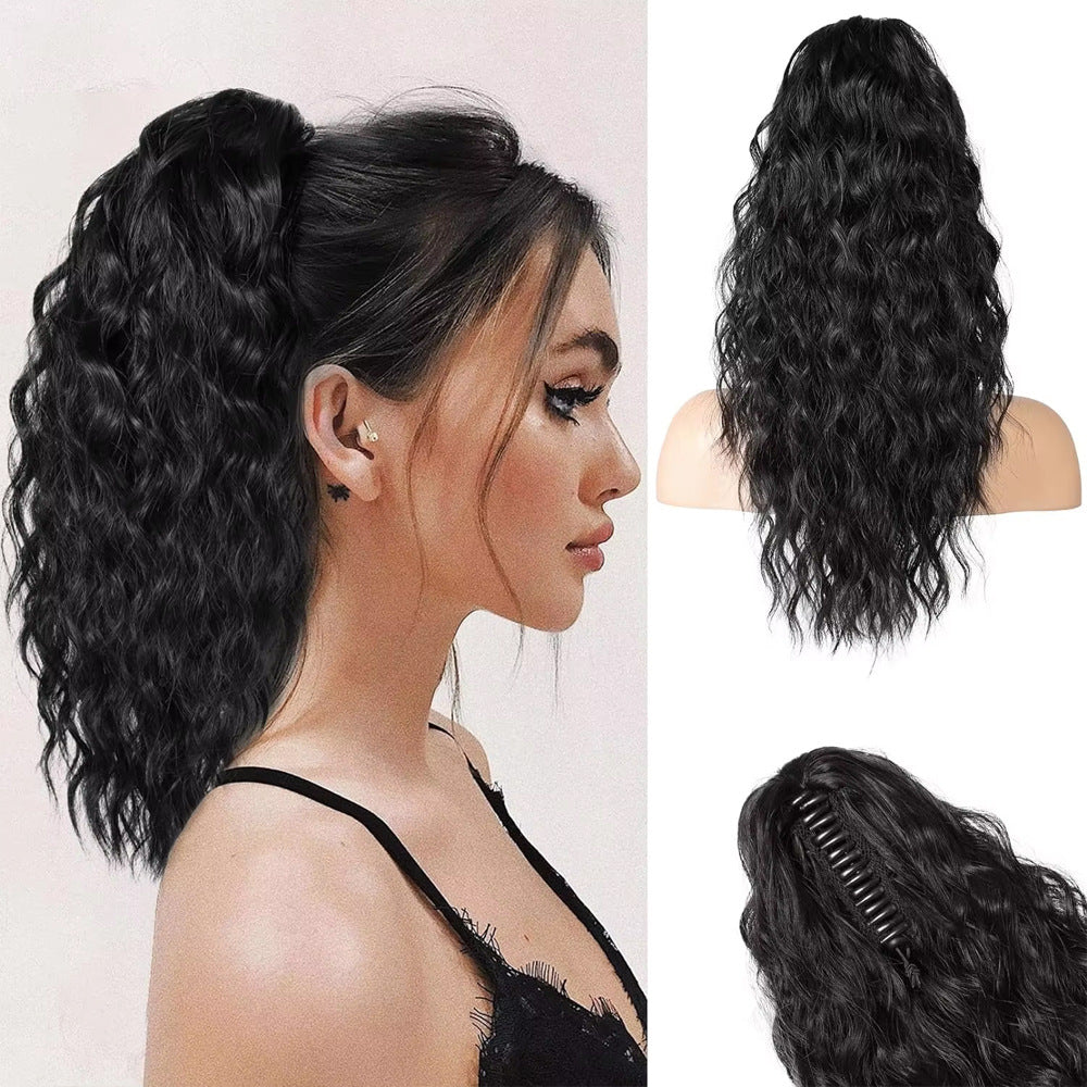 Double Ponytail Wig Synthetic Hair Extensions