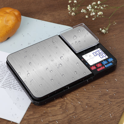 Double-precision electronic scale