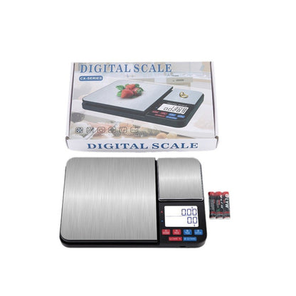 Double-precision electronic scale