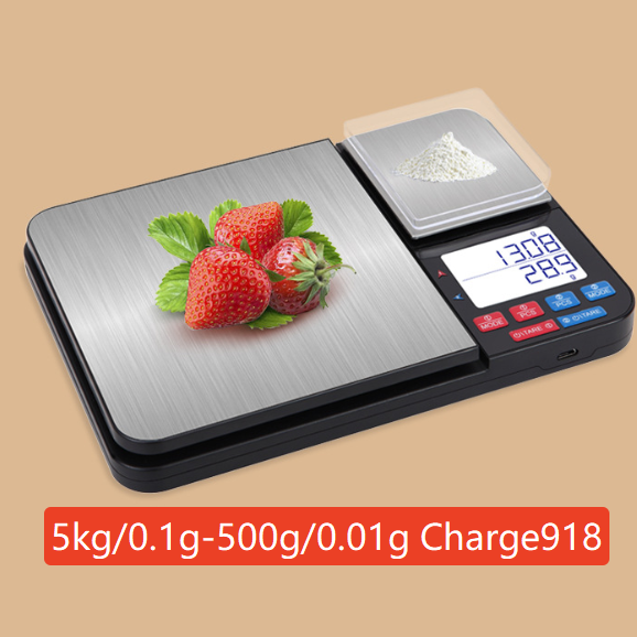 Double-precision electronic scale