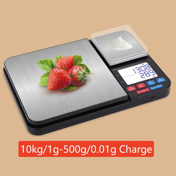 Double-precision electronic scale