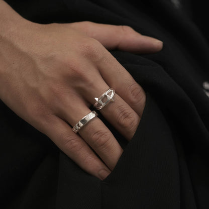 Double Ray Star Ring