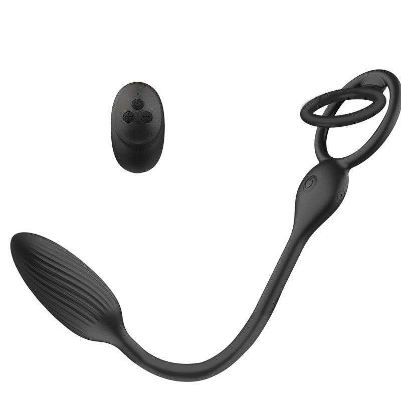Double-Ring Vibrating Prostate Massager