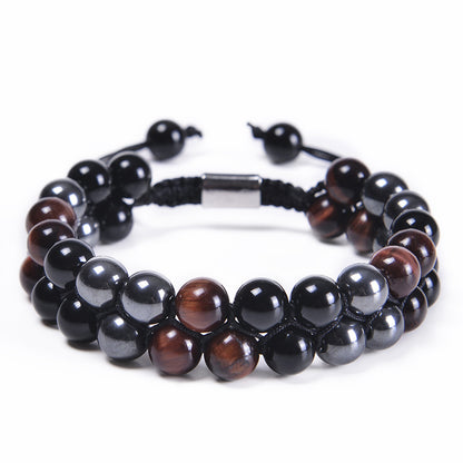 Double-row bracelet