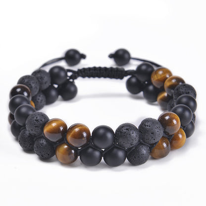 Double-row bracelet