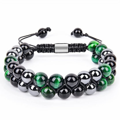 Double-row bracelet