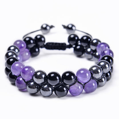 Double-row bracelet