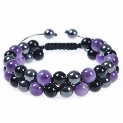 Double-row bracelet