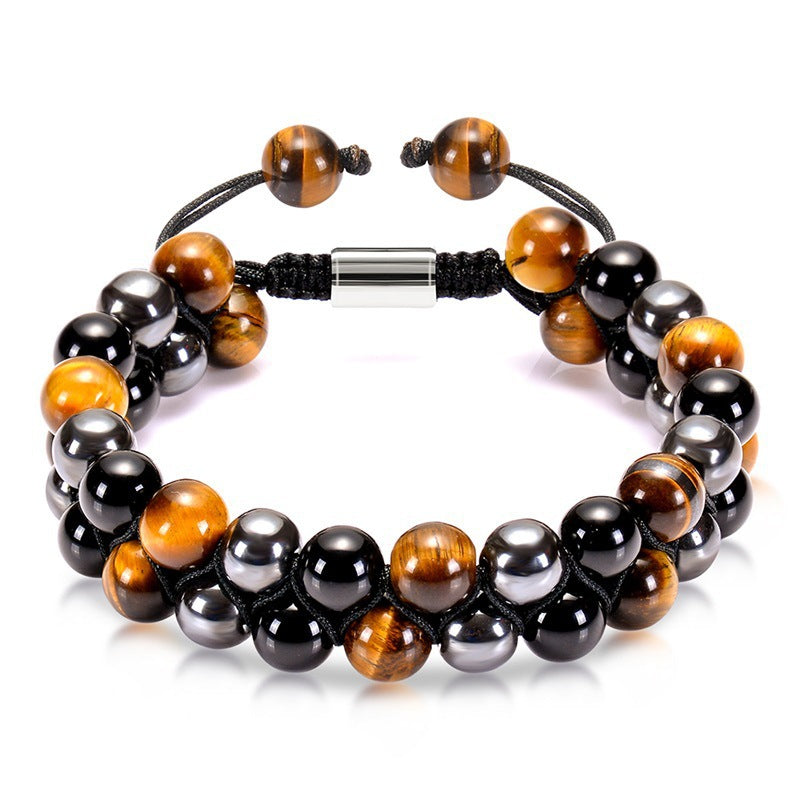 Double-row bracelet