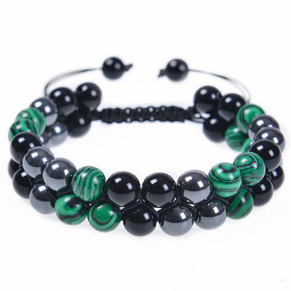 Double-row bracelet
