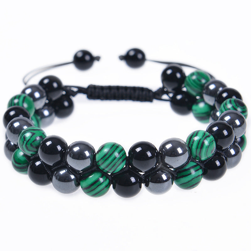 Double-row bracelet