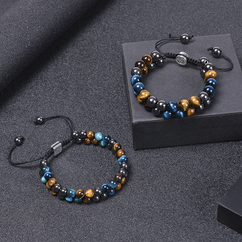 Double-row bracelet