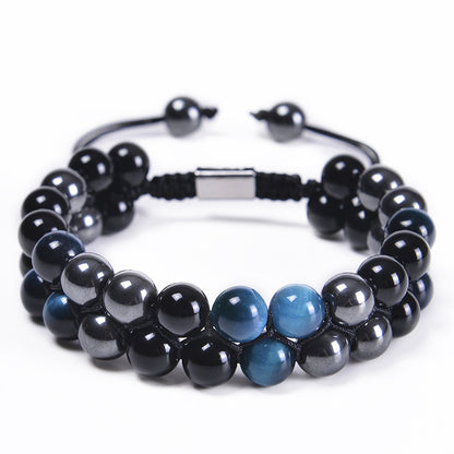 Double-row bracelet