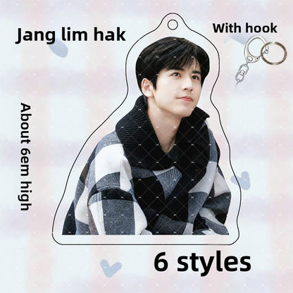 Double-Sided Acrylic Keychain with Custom Designs