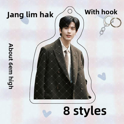 Double-Sided Acrylic Keychain with Custom Designs