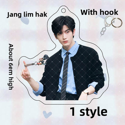 Double-Sided Acrylic Keychain with Custom Designs