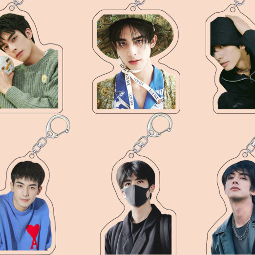 Double-sided Acrylic Keychain with Gift Box