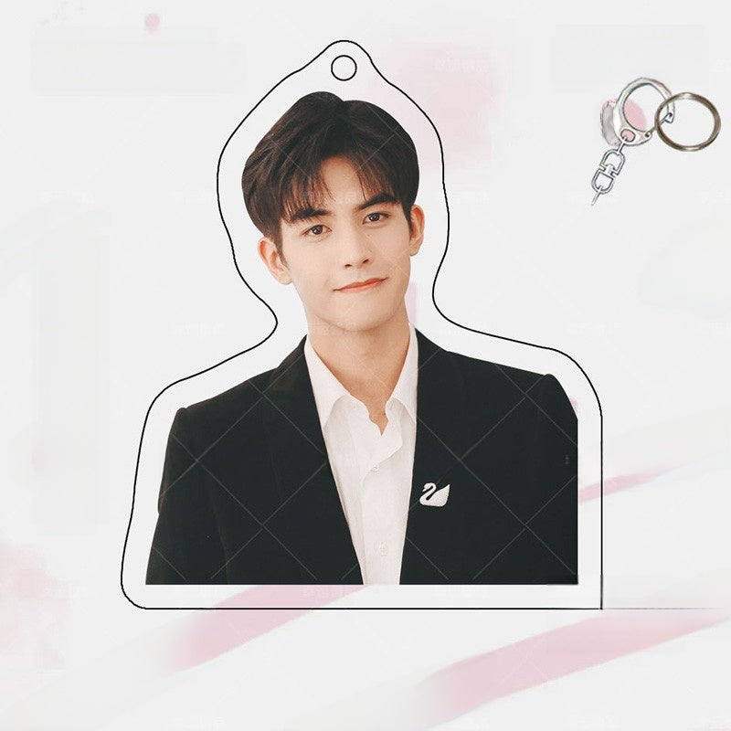 Double-sided Acrylic Keychain with Gift Box