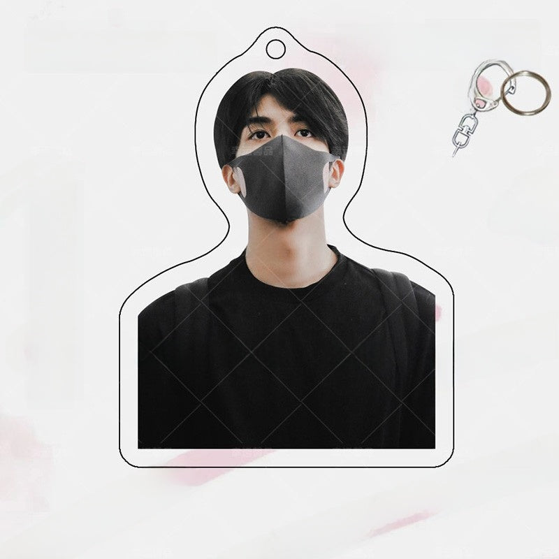 Double-sided Acrylic Keychain with Gift Box