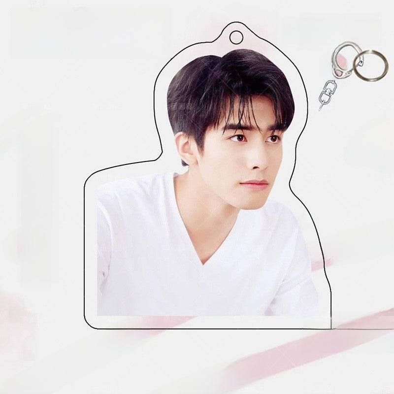 Double-sided Acrylic Keychain with Gift Box