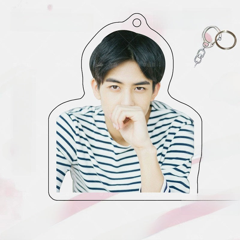 Double-sided Acrylic Keychain with Gift Box