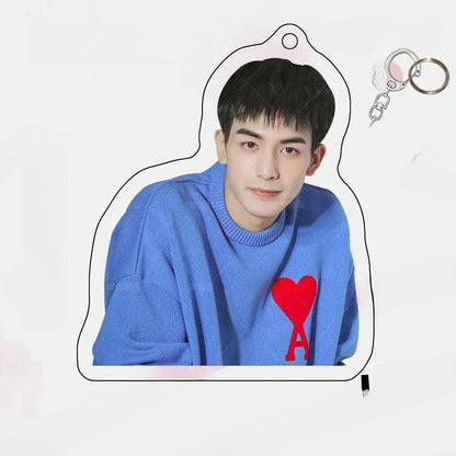 Double-sided Acrylic Keychain with Gift Box