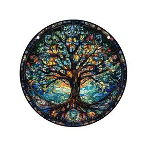 Double-Sided Acrylic Tree of Life Wall Hanging Decoration