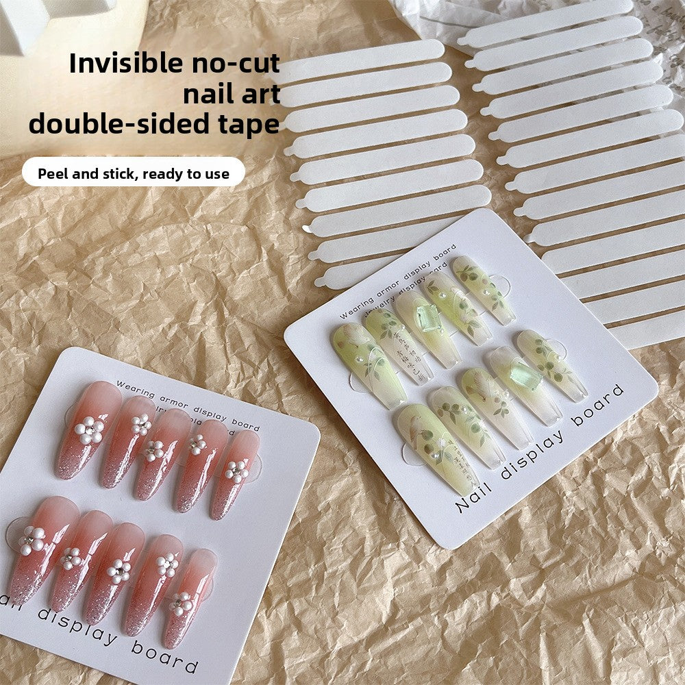 double-sided adhesive plate nail adhesive strip