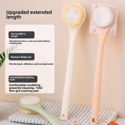 Double-sided Bath Brush Mud Exfoliating Bath Brush Back Artifact