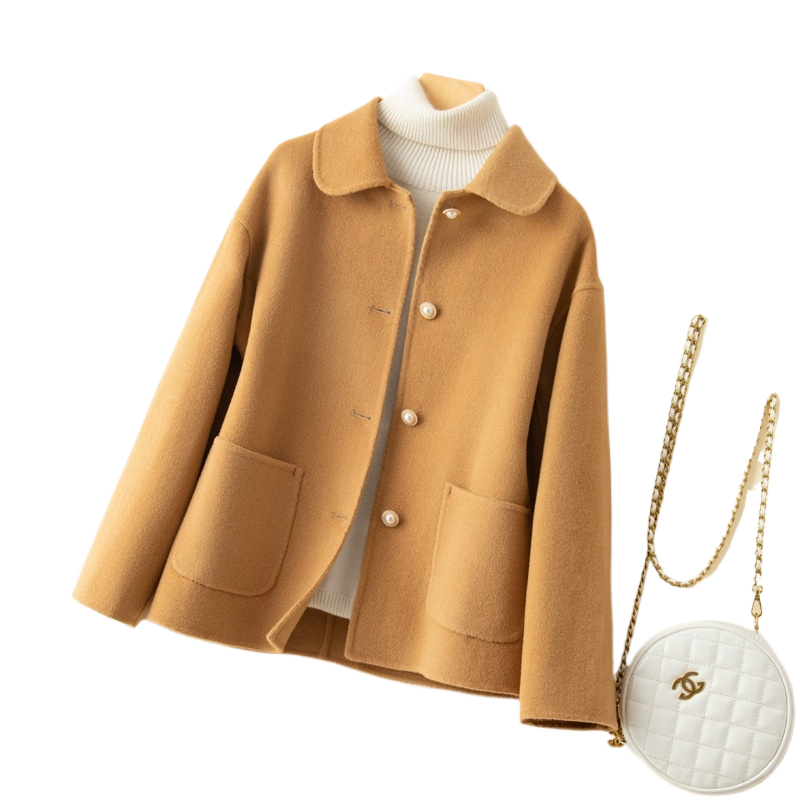 Double-Sided Cashmere Women's Short Coat