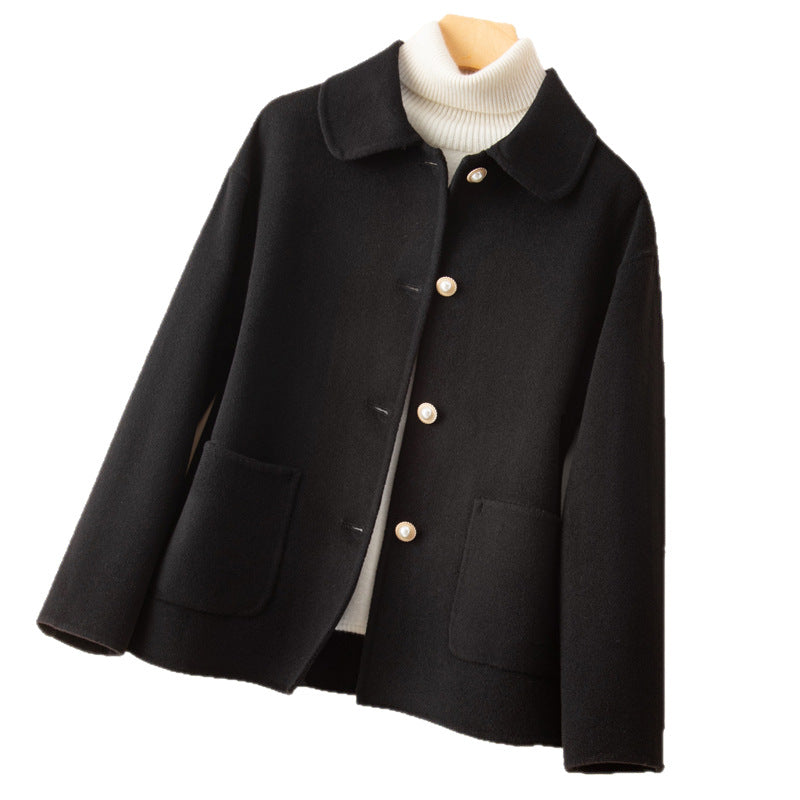 Double-Sided Cashmere Women's Short Coat