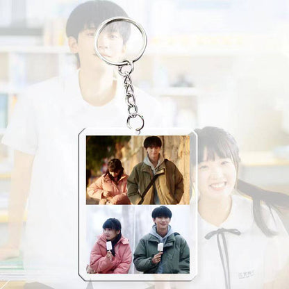 Double Sided Character Keychain Backpack Charm