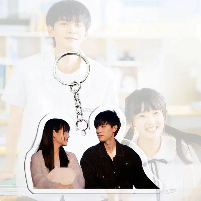 Double Sided Character Keychain Backpack Charm