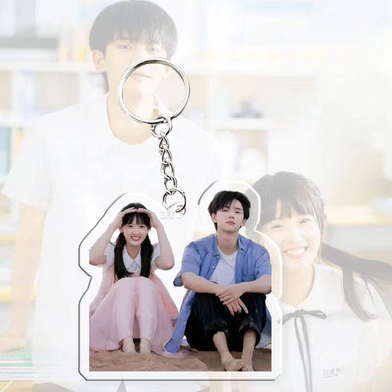 Double Sided Character Keychain Backpack Charm