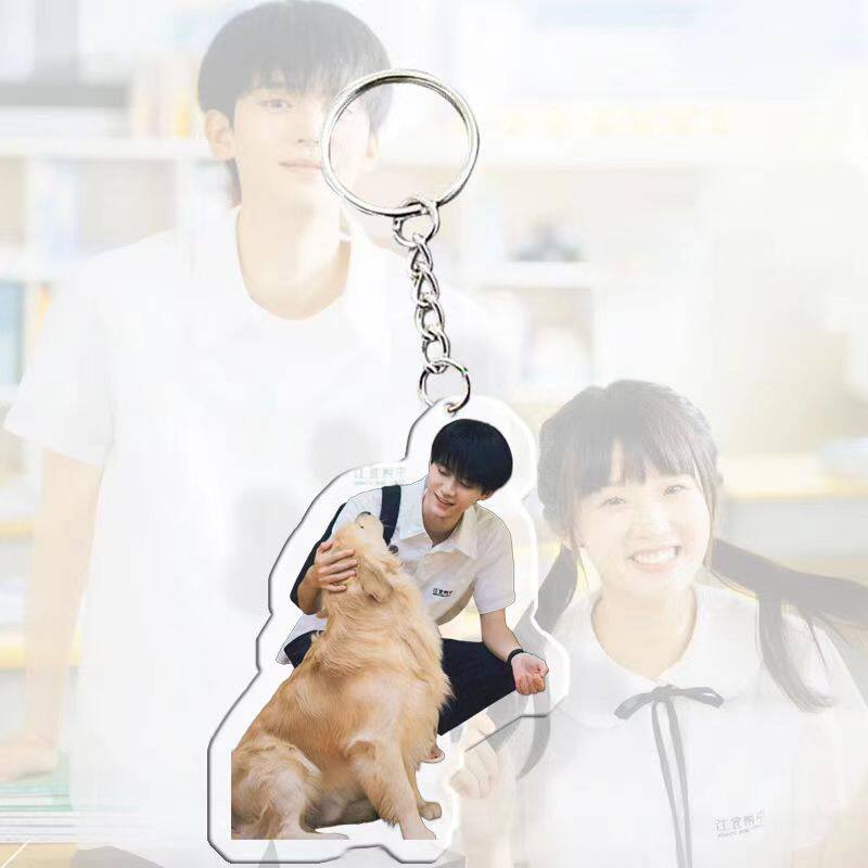 Double Sided Character Keychain Backpack Charm