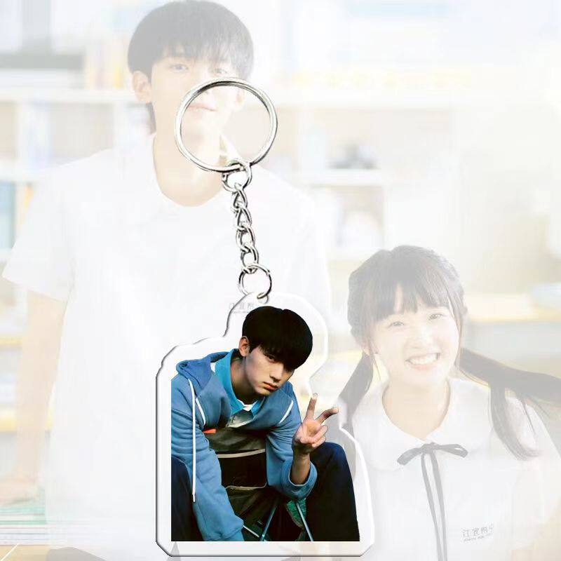 Double Sided Character Keychain Backpack Charm