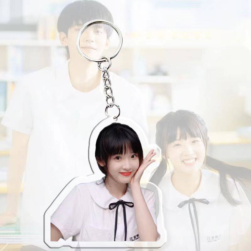 Double Sided Character Keychain Backpack Charm