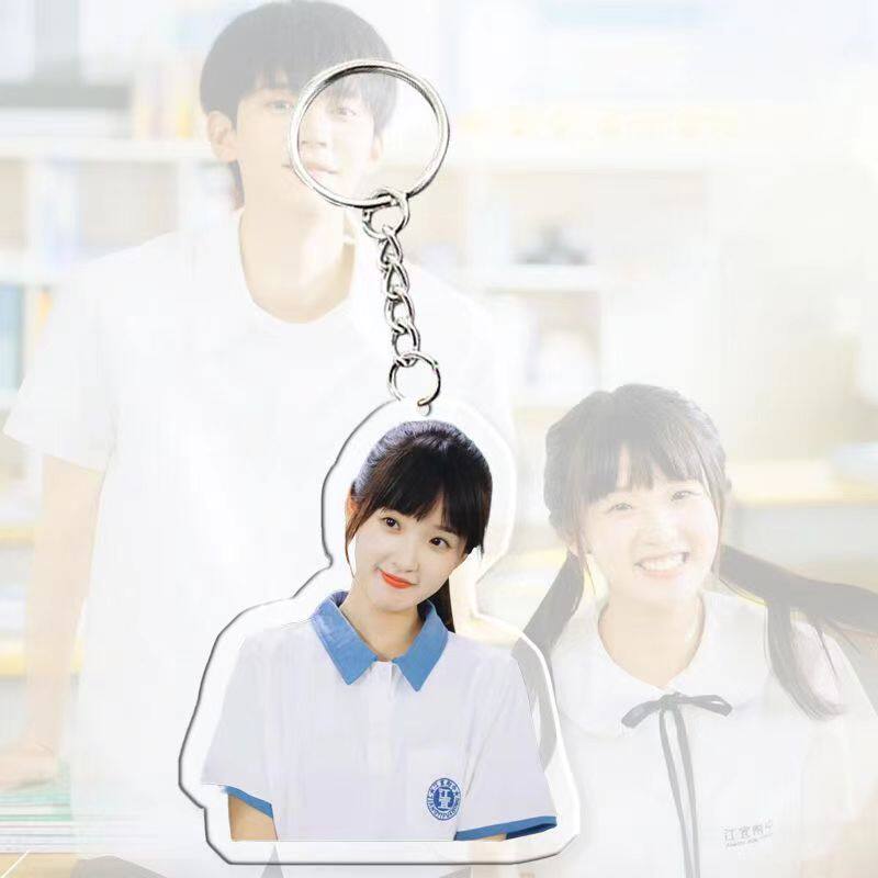 Double Sided Character Keychain Backpack Charm