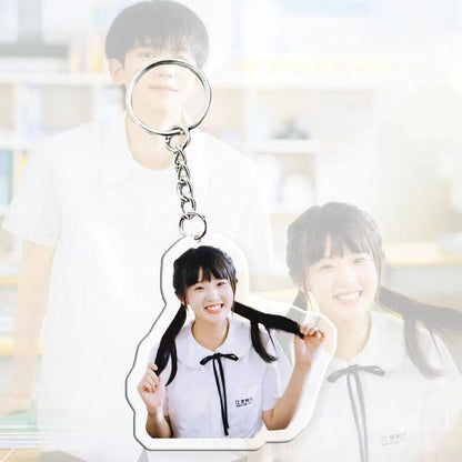 Double Sided Character Keychain Backpack Charm