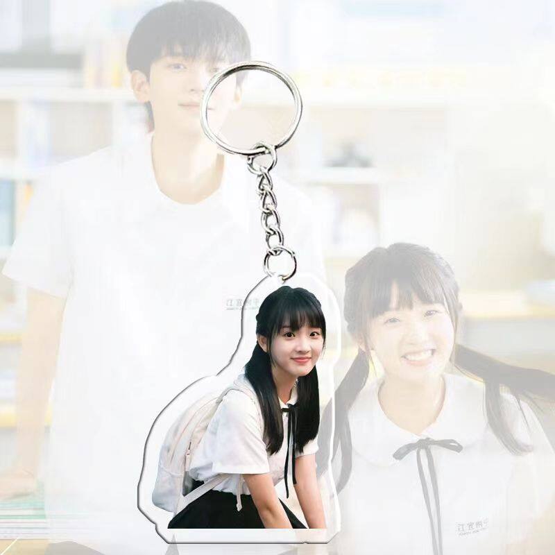 Double Sided Character Keychain Backpack Charm